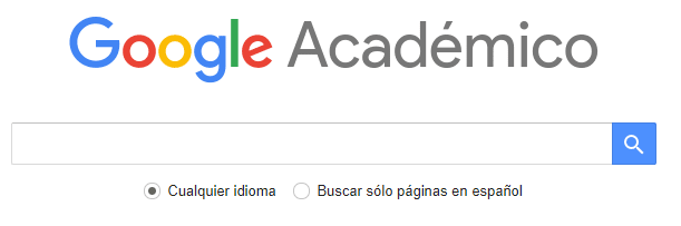 Usar Google Académico