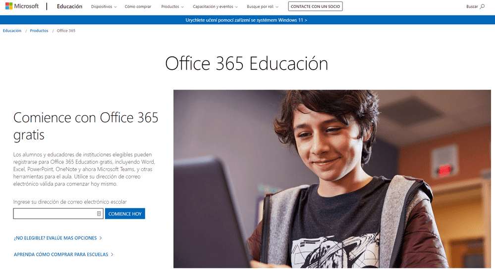 Office 365 Educación