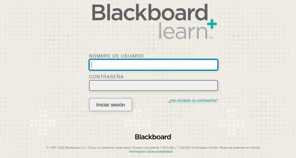 Acceso Blackboard UAT