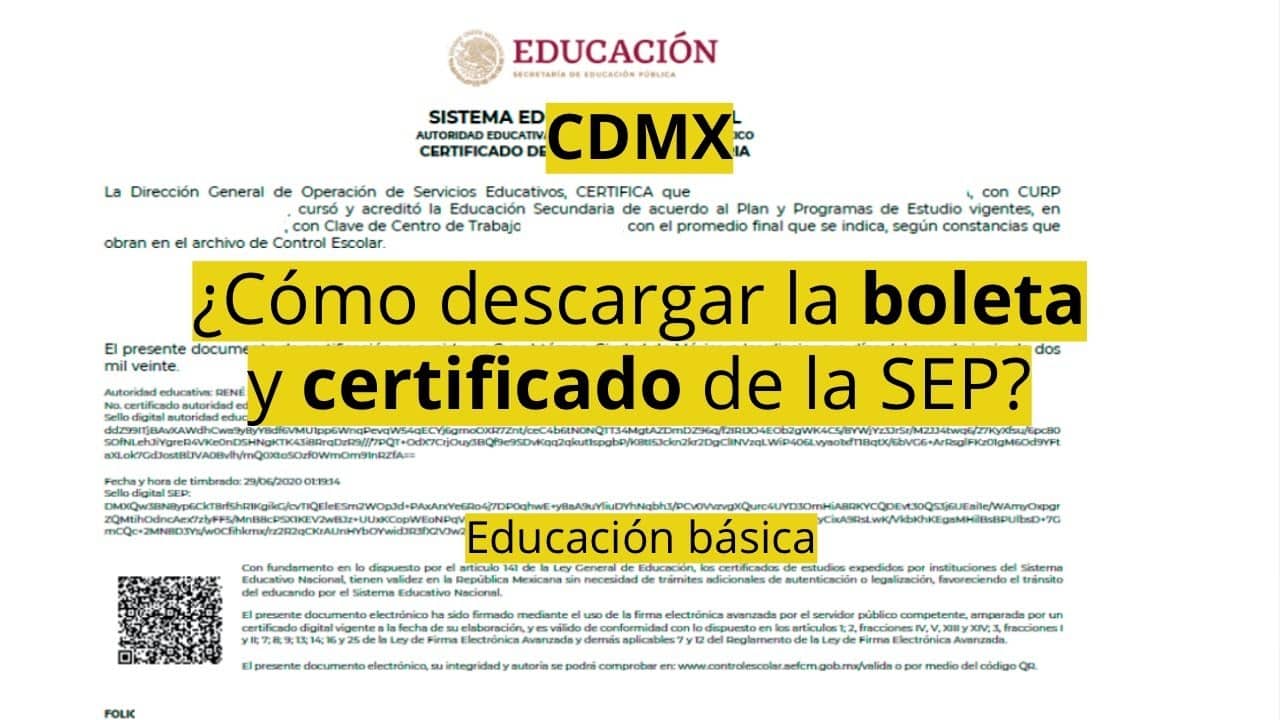 calificaciones cdmx