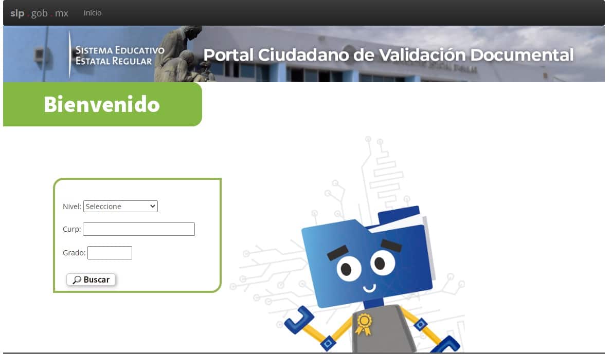 Consulta de Calificaciones SEER 1