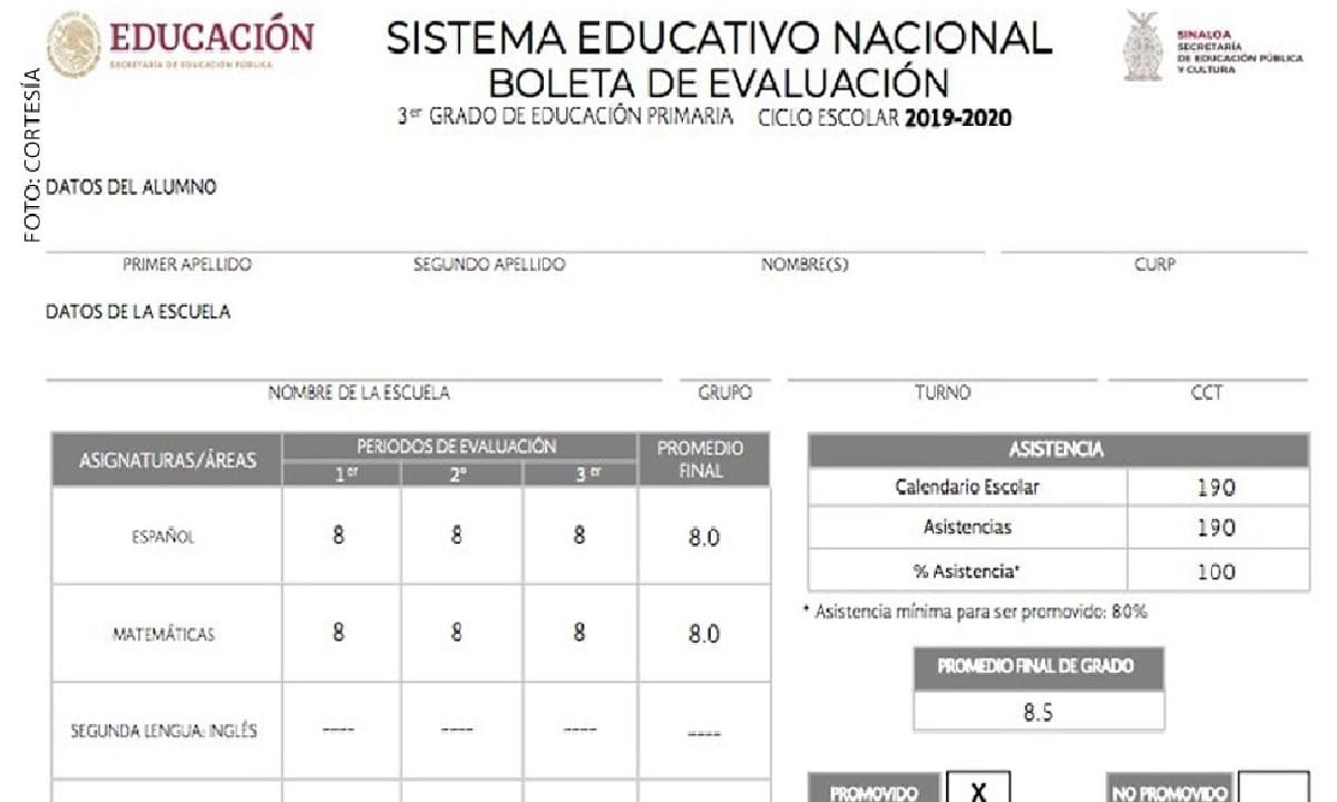 Consultar calificaciones de primaria en México