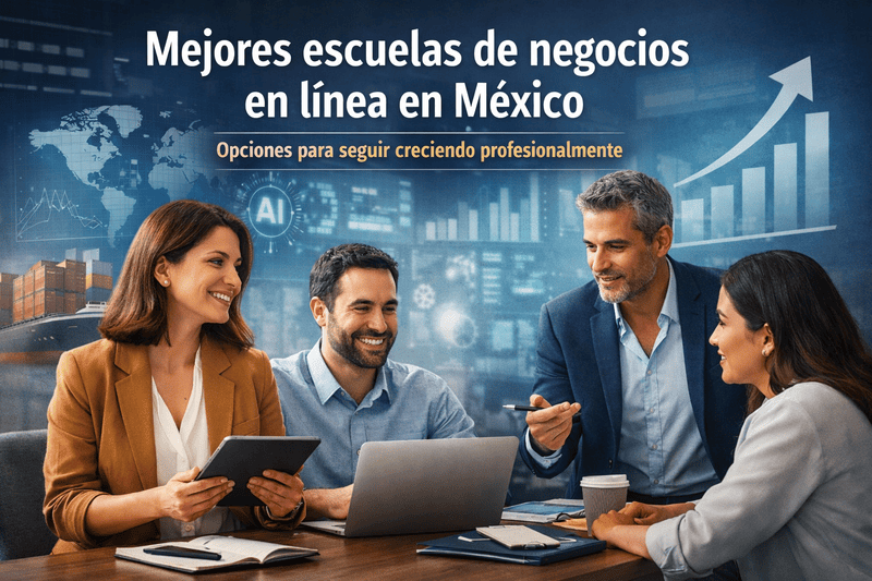 Mejores escuelas de negocios en línea en México